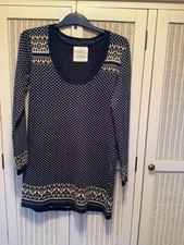 Fat Face navy Nordic FairIsle