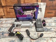 Sony Playstation PS1 PS2 4Gamers Ballistic Light Gun Controller G Con