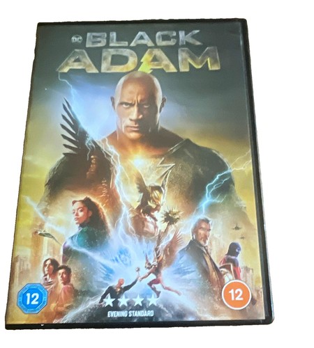 Black adam dvd 12a - adam, dwayne
