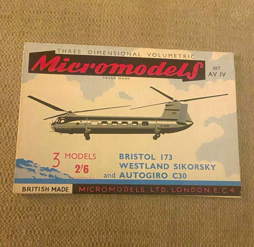 Micromodels set paper - micromodels, av.iv