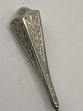 SILVER ART DECO HAT PIN BY