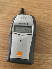 Ericsson T20s Mobile Phone Vintage - Orange Network - Can Not Fully Test-