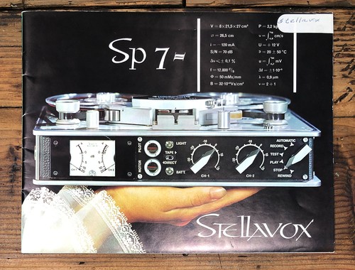 Stellavox mk2 tape - sp-7,