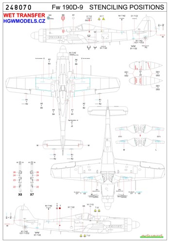 Hgw hgw248070 focke wulf - hgw, 1:48