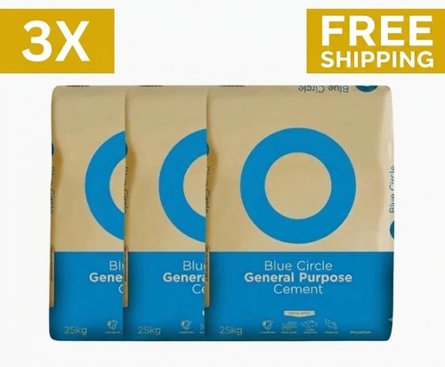 Blue circle general purpose - 3x,