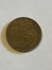 1933 Half Penny Coin Uk