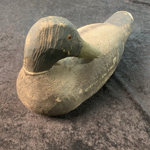 Antique wood duck - antique, decoy