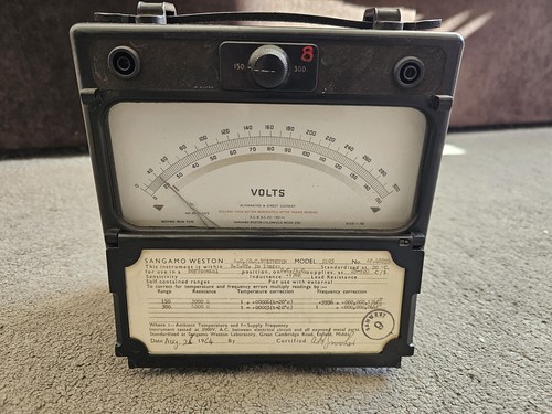 Vintage sangamo weston dc - sangamo, ac/dc
