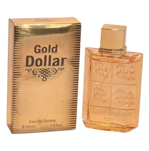 Gold dollar men perfume - gold,