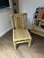 vintage bamboo chair