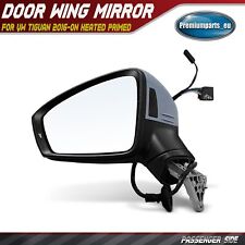 Electric Wing Mirror Passenger for VW Tiguan 2016-ON Heated Primed Power Folding