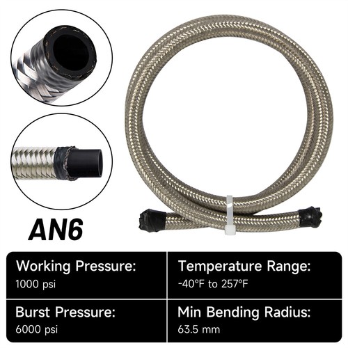 Universal 3ft an6 stainless - universal,