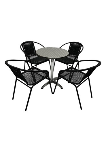 Rattan table and chairs - rattan,