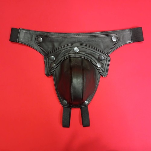 Mens jock strap real leather - mens,