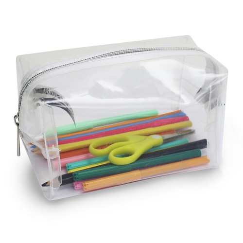 Large clear pencil case - large,