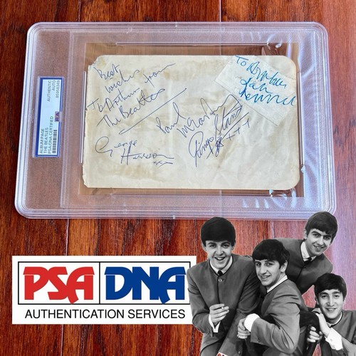 Beatles autograph full set - beatles,