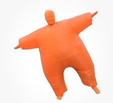Orange Fat Suit. Sumo Suit