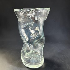 Hand Blown Clear Art Glass