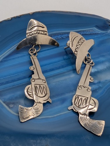 Vintage sterling silver cowboy - sterling,