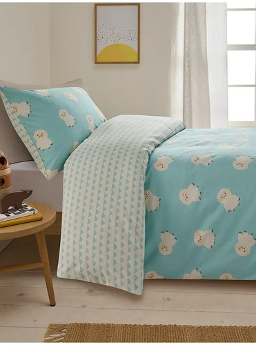 Mint yeti brushed - brushed, cotton