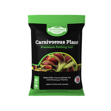 Growlands 4L Premium Carnivorous Plant Compost Venus Flytrap Pitcher Sundew Mix
