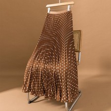 Women Polka Dot Elastic Waist