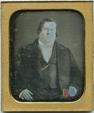 1/6 plate daguerreotype of