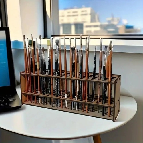 Slot wooden brush - 1,