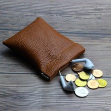 Leather Coin Purse Wallet