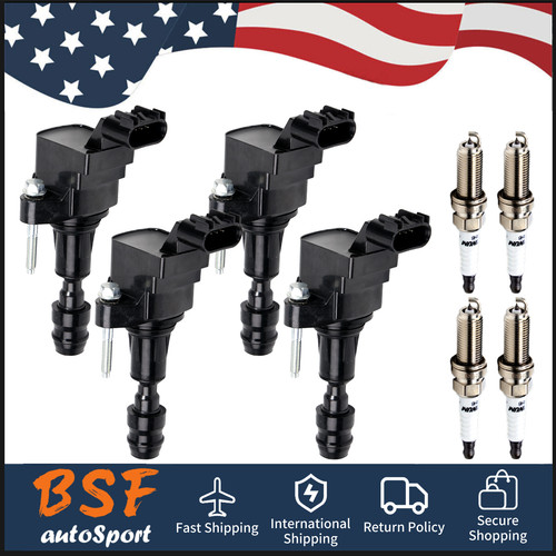 Ignition coil 4x spark - ignition, &