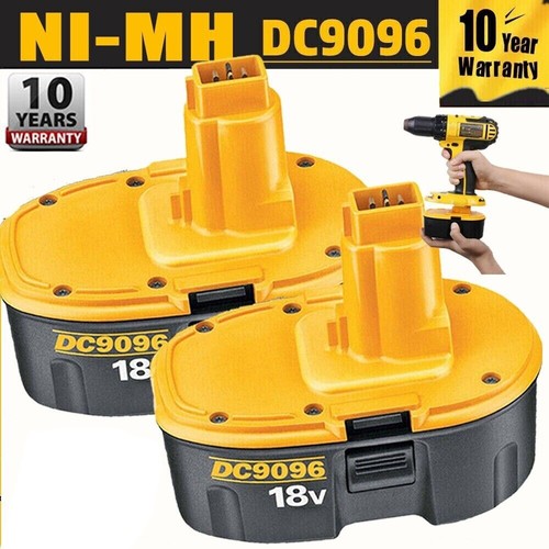 Pack 18v volt for dewalt - 2-pack, 18