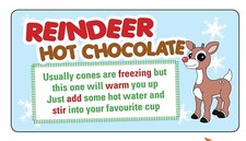 48 x CHRISTMAS Reindeer Poem