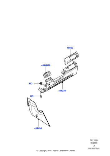 Land rover genuine lr007298 - genuine,