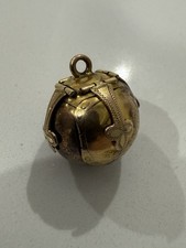 Antique 9ct gold masonic orb - antique,