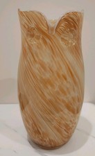 Murano Glass Owl Vase