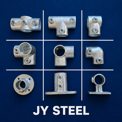 Galvanised key clamp