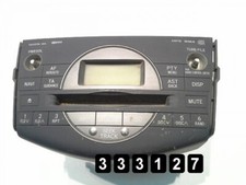 2007 TOYOTA RAV4 RADIO PLAYER CD 86120-42140