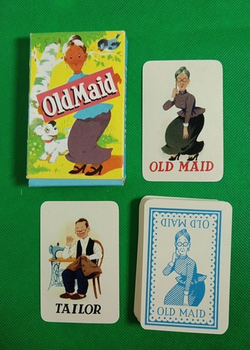 Vintage foreign old maid - foreign,