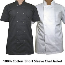 100% Cotton Chef Jacket white