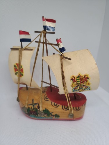 Vintage holland wooden clog - wooden,