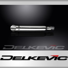 YAMAHA XVS950A MIDNIGHT STAR 09-15 410mm CUSTOM SILENCER EXHAUST KIT SLASH CUT