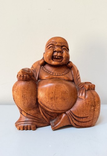 Vintage hand carved wooden - hand,