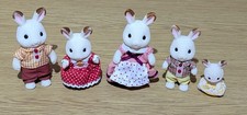 Sylvanian Families Chocolate Rabbit Family Figures Set of 5