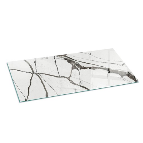 Glass floor protector for log - floor,
