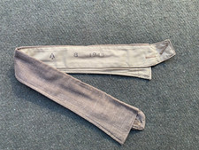 Original WW2 British Army Military Khaki Shirt Collarless Shirt Collar 18" 1944