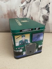 Vintage Ringtons Tea Retro Styled Novelty Green Bus Biscuit Tin Empty 13cm