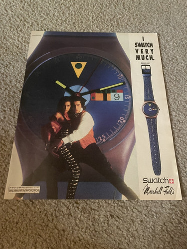 Vintage 1989 pop swatch watch - 1989,