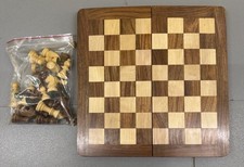 CHESS SET. HAND INLAID