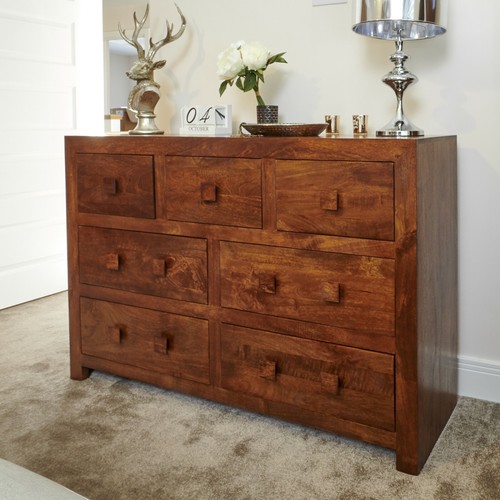Solid mango wood dark dakota - solid,