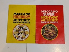 2x Vintage MECCANO Book of